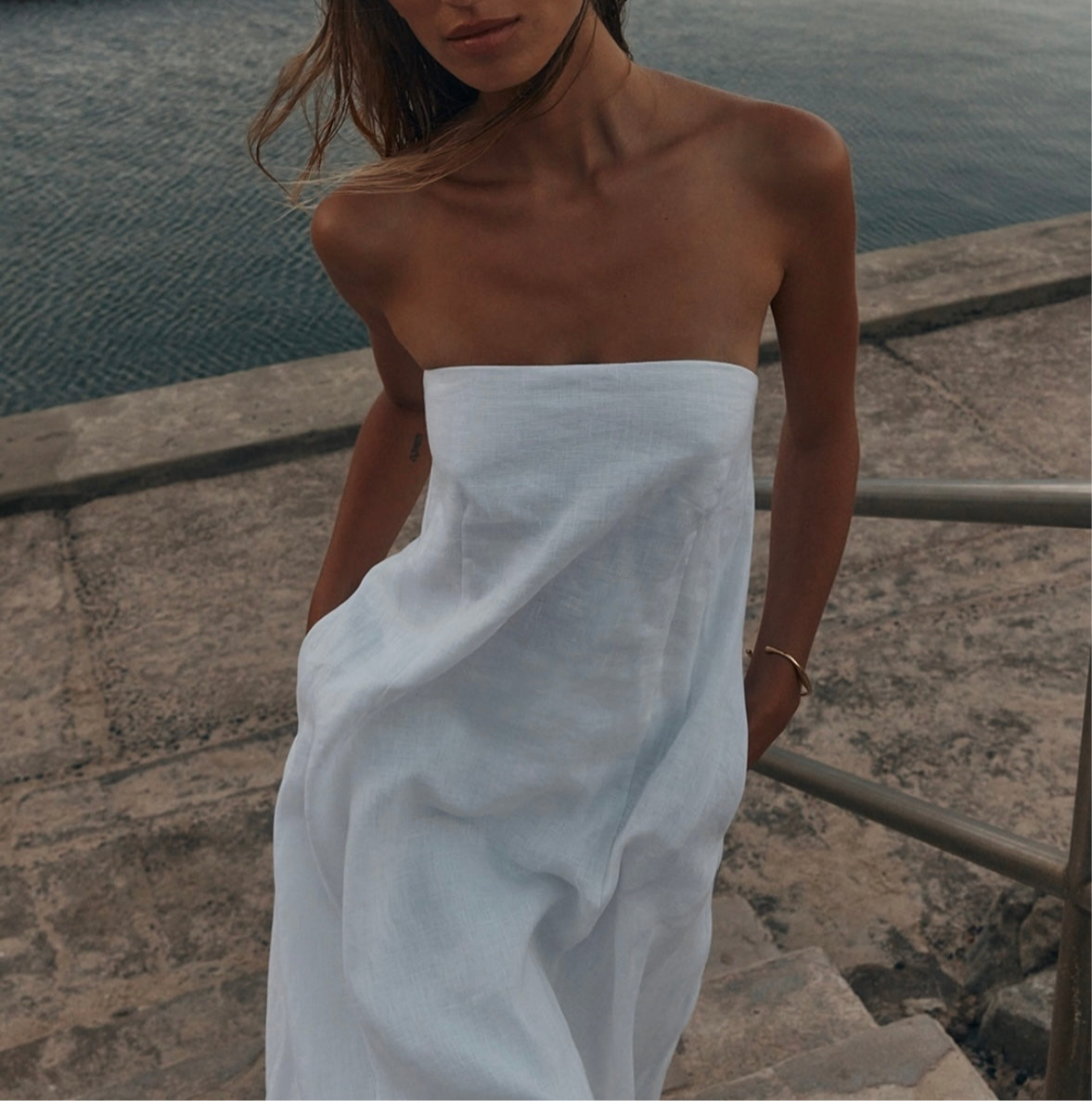 Petra Dress // Ivory