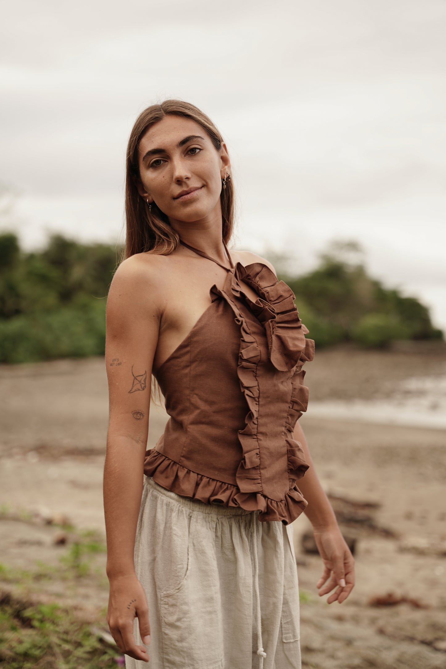 Top Napali - Chocolate Brown