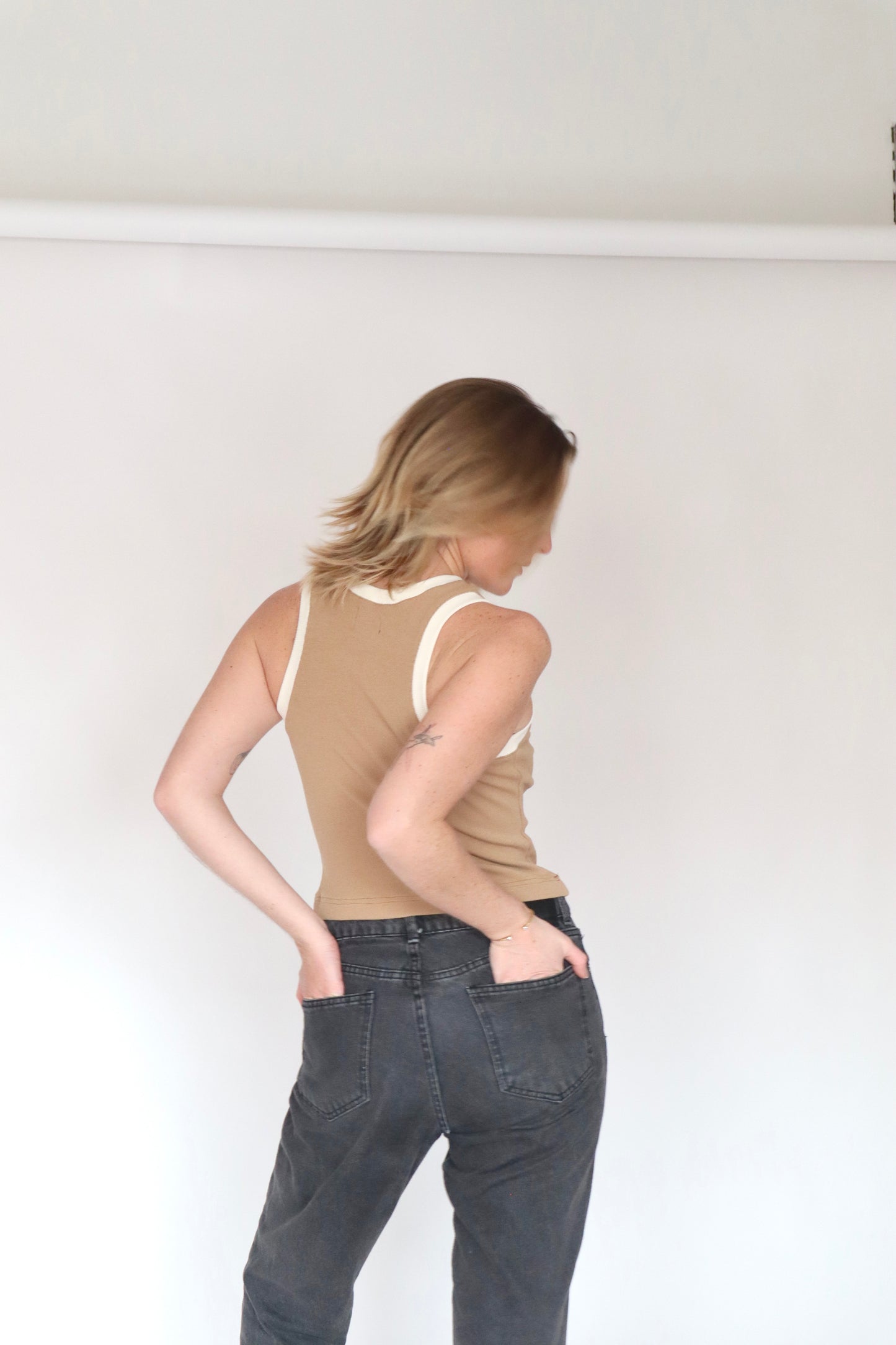 Tank Top Duo - Camel