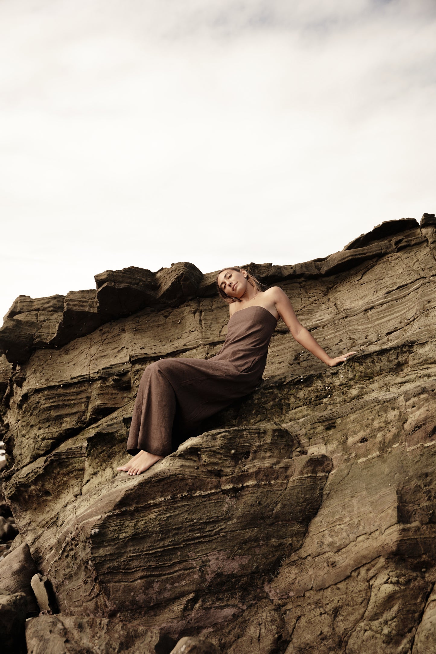 Petra Dress - Deep Brown