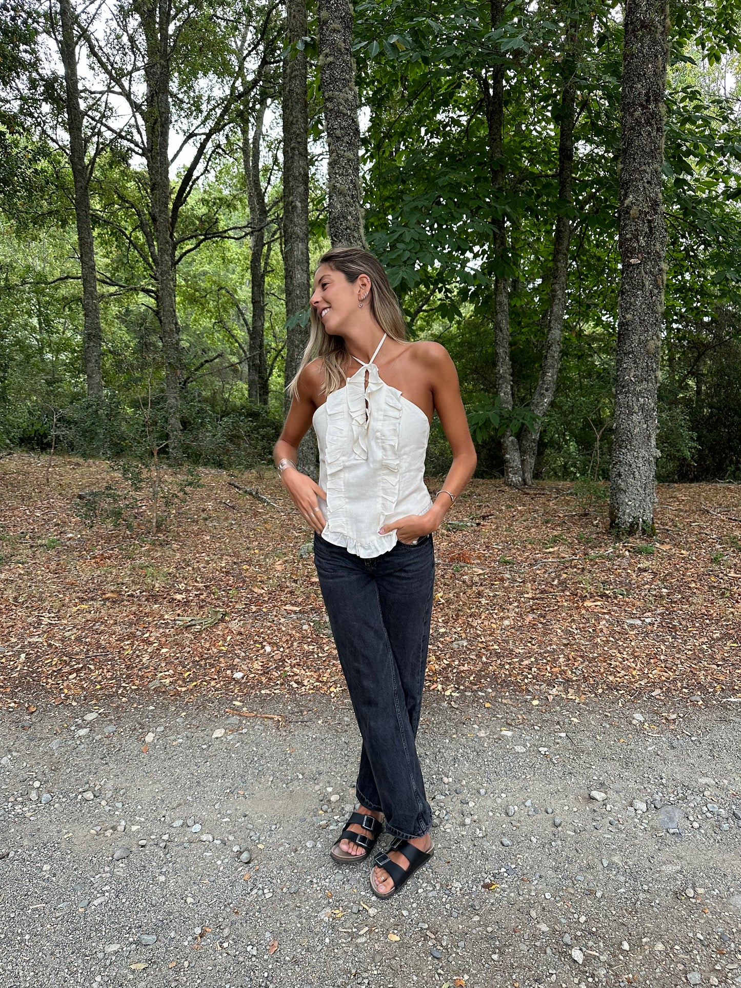 Top Napali - Ivory / Crudo