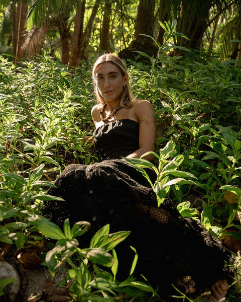 Falda volantes - Mallorca black