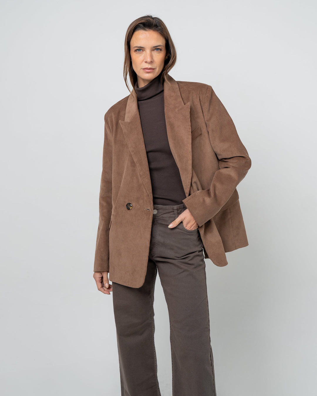 Blazer cotelé - Look completo outfit