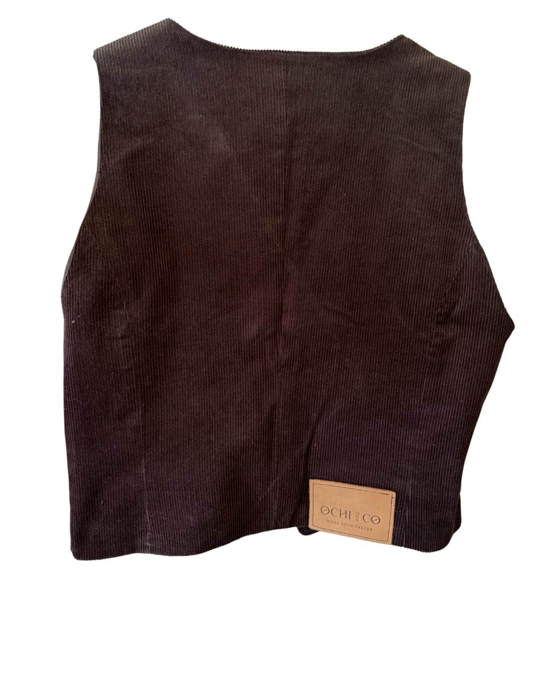 Vest cotelé - Detalle producto Ochi and Co