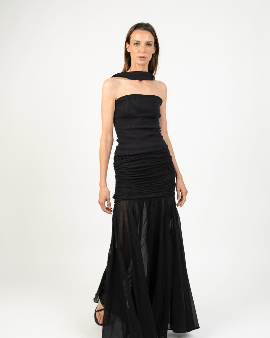 Falda quilla - Vista lateral