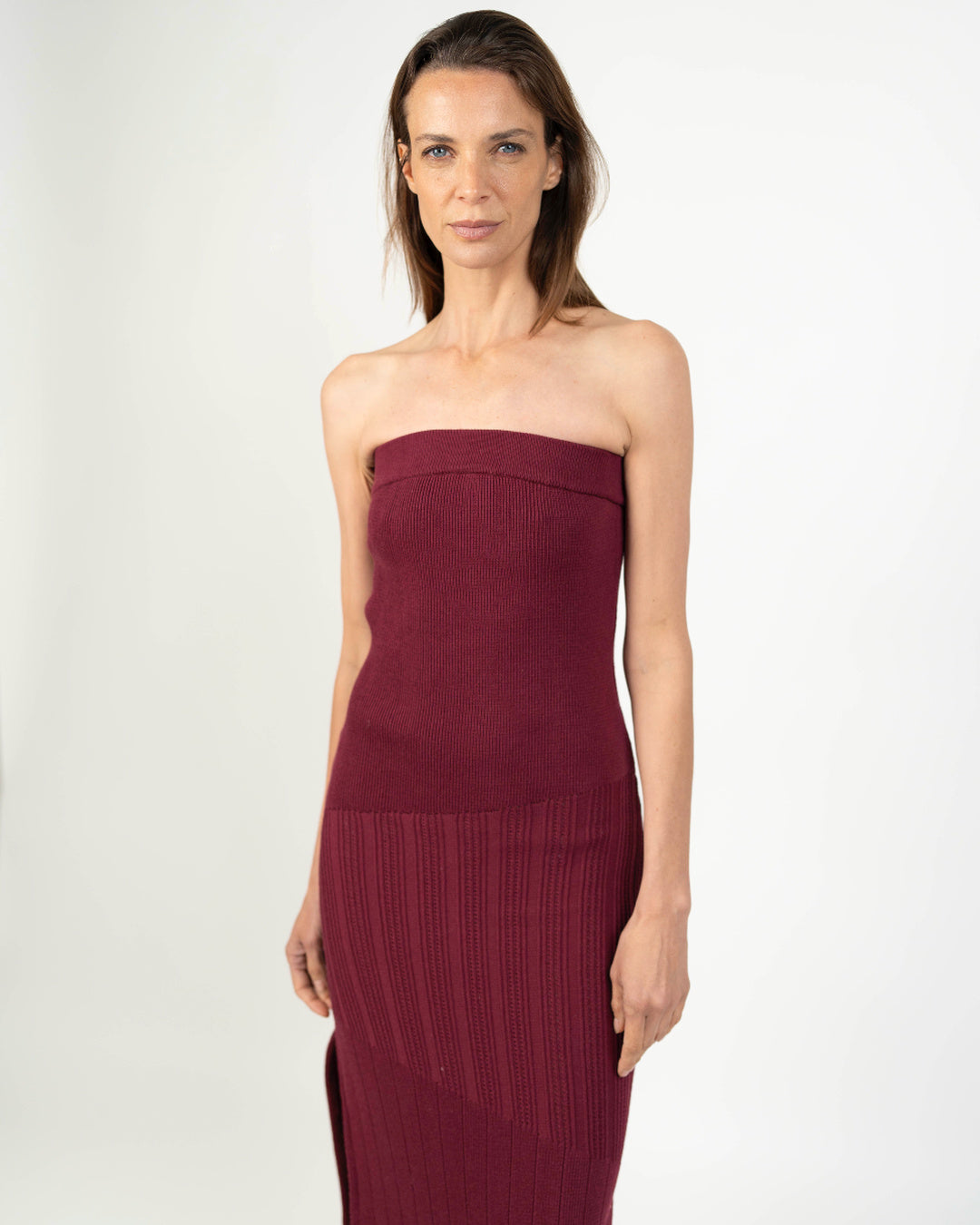 Vestido Tejido Strapless - Detalle producto Ochi and Co