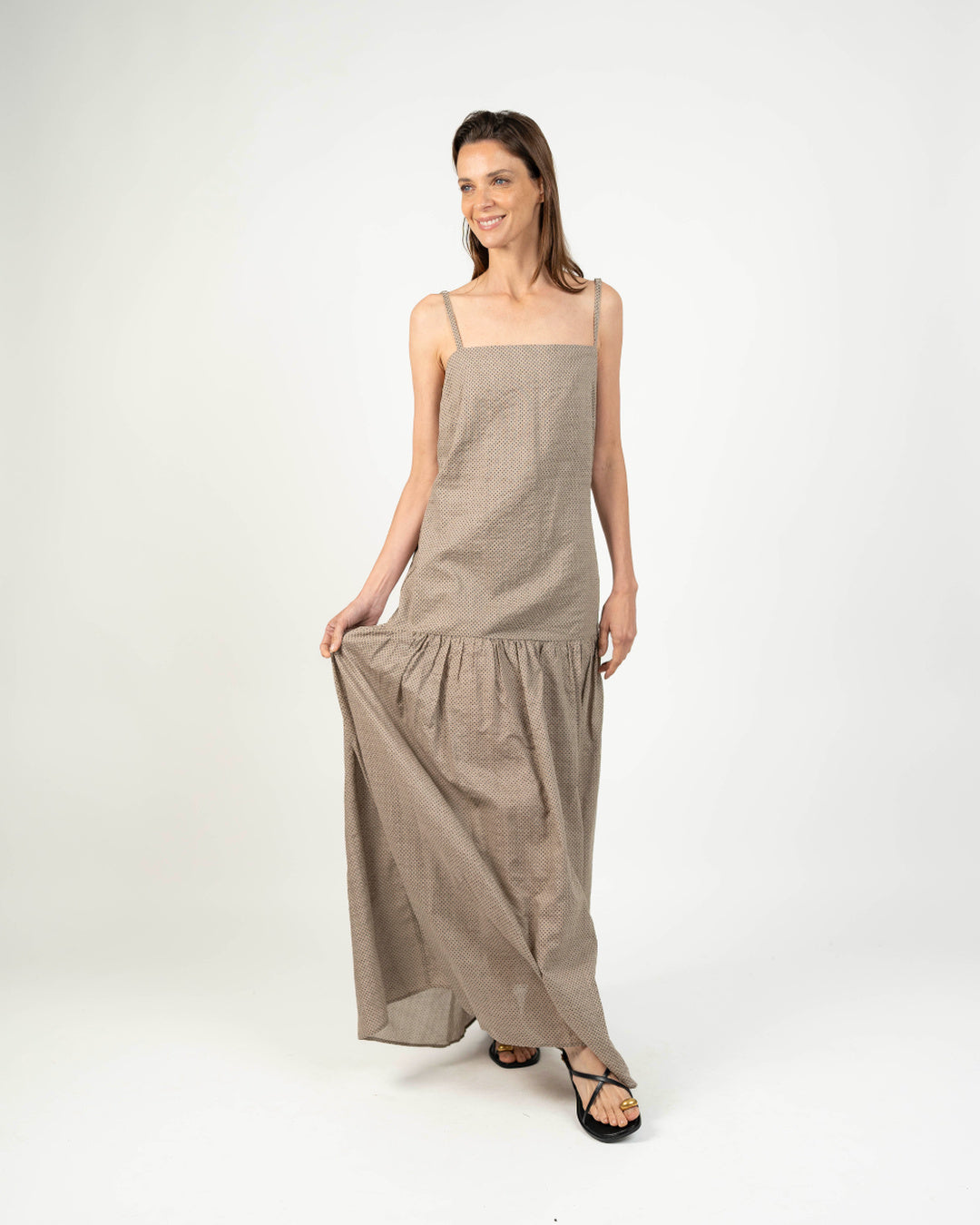 Maxi dress - Detalle de tela