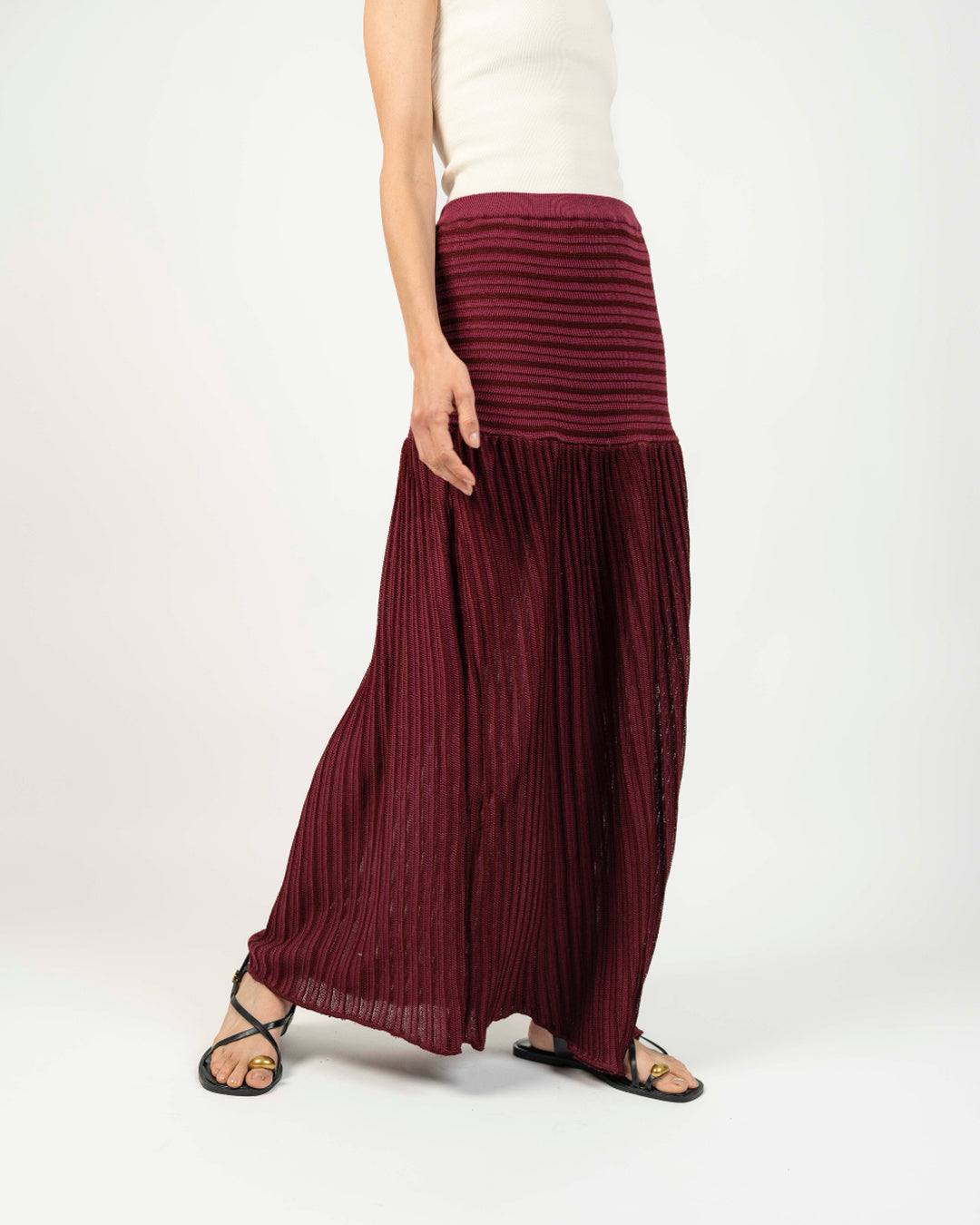 Falda tejida - Look completo outfit