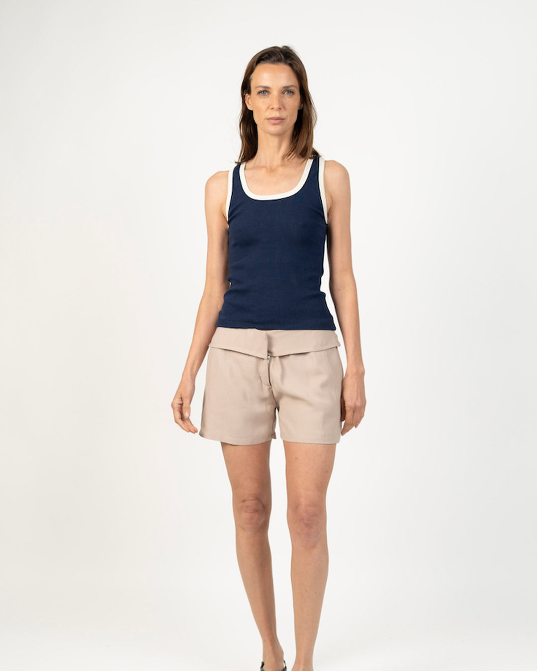 Tank top color Crudo - Ochi and Co