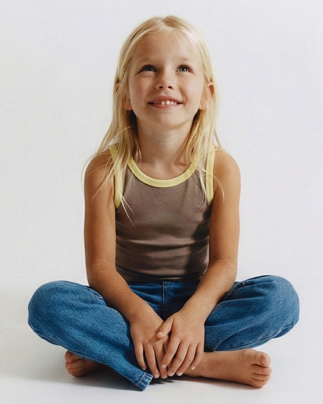 Little tank top - Detalle de tela