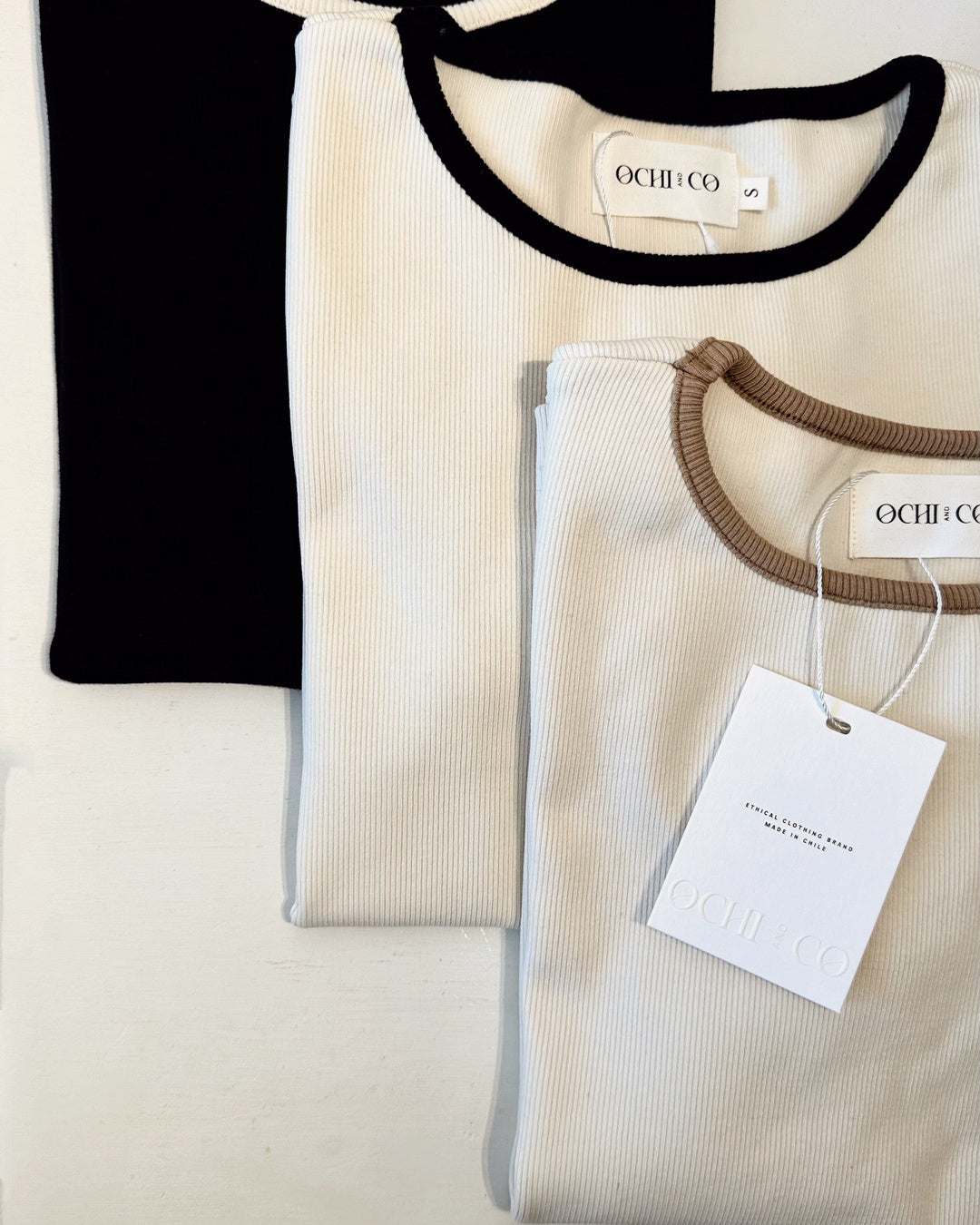 Polera manga corta Ochi and Co | rib