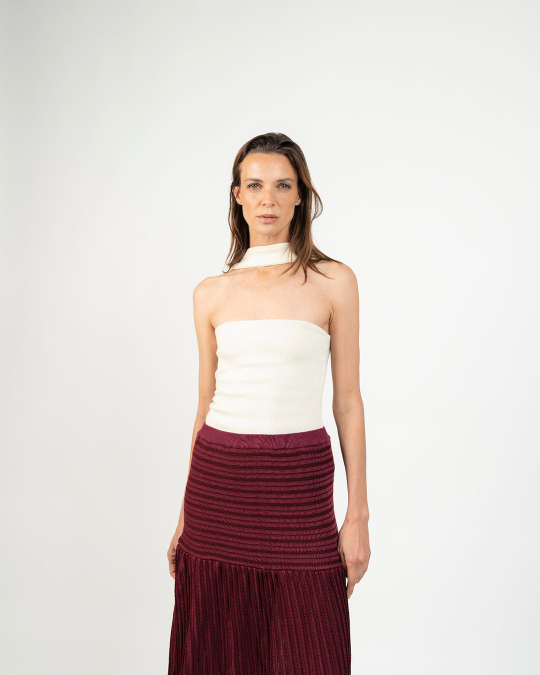 Nusa strapless top - Vista trasera