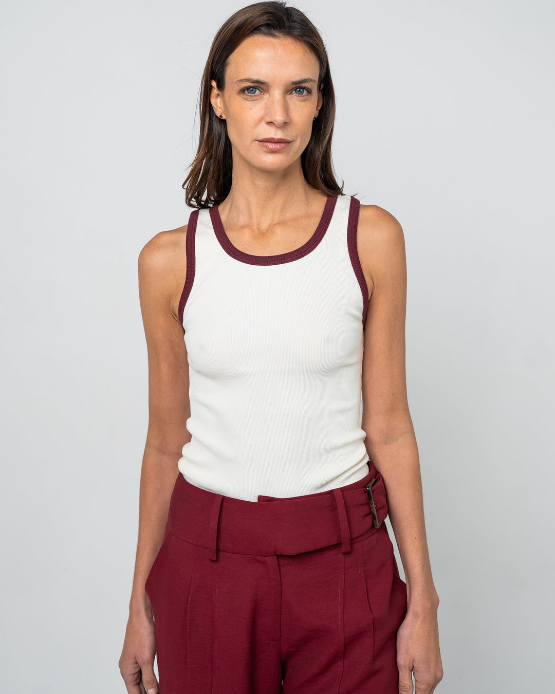 Tank top color Crudo - Ochi and Co