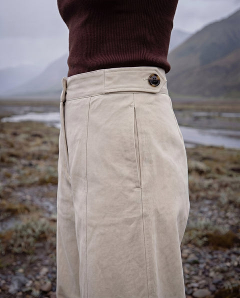 Pantalon barrel