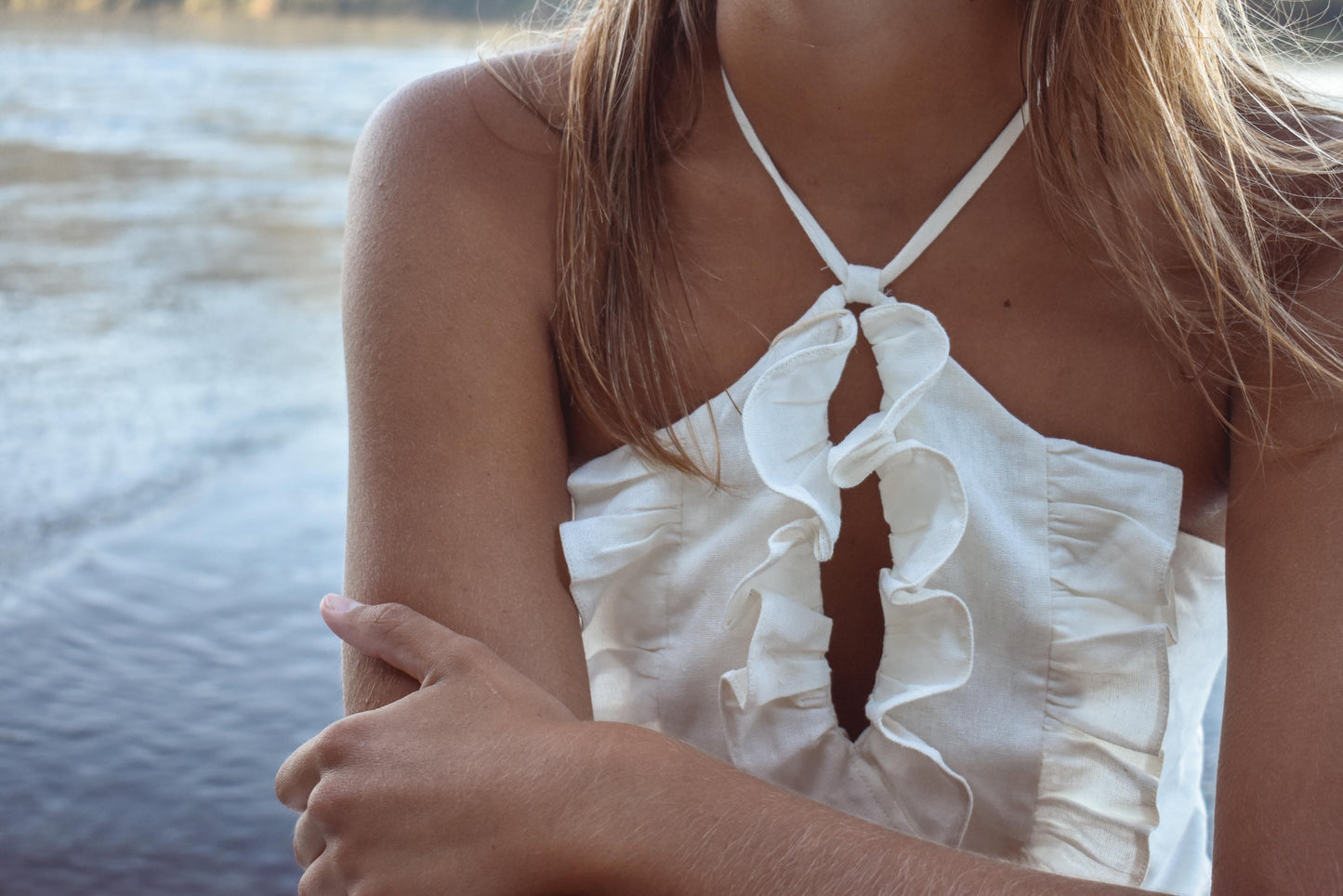 Top Napali - Ivory / Crudo
