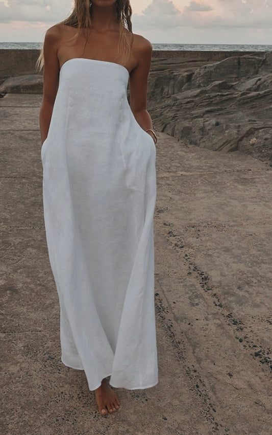 Petra Dress // Ivory