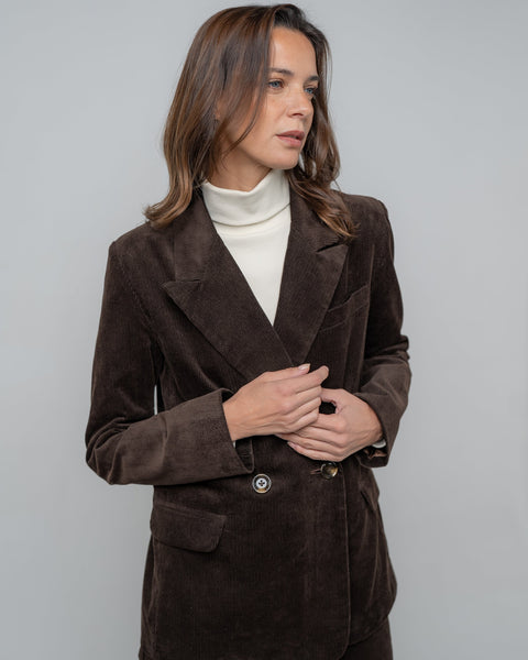 Blazer cotelé - 01