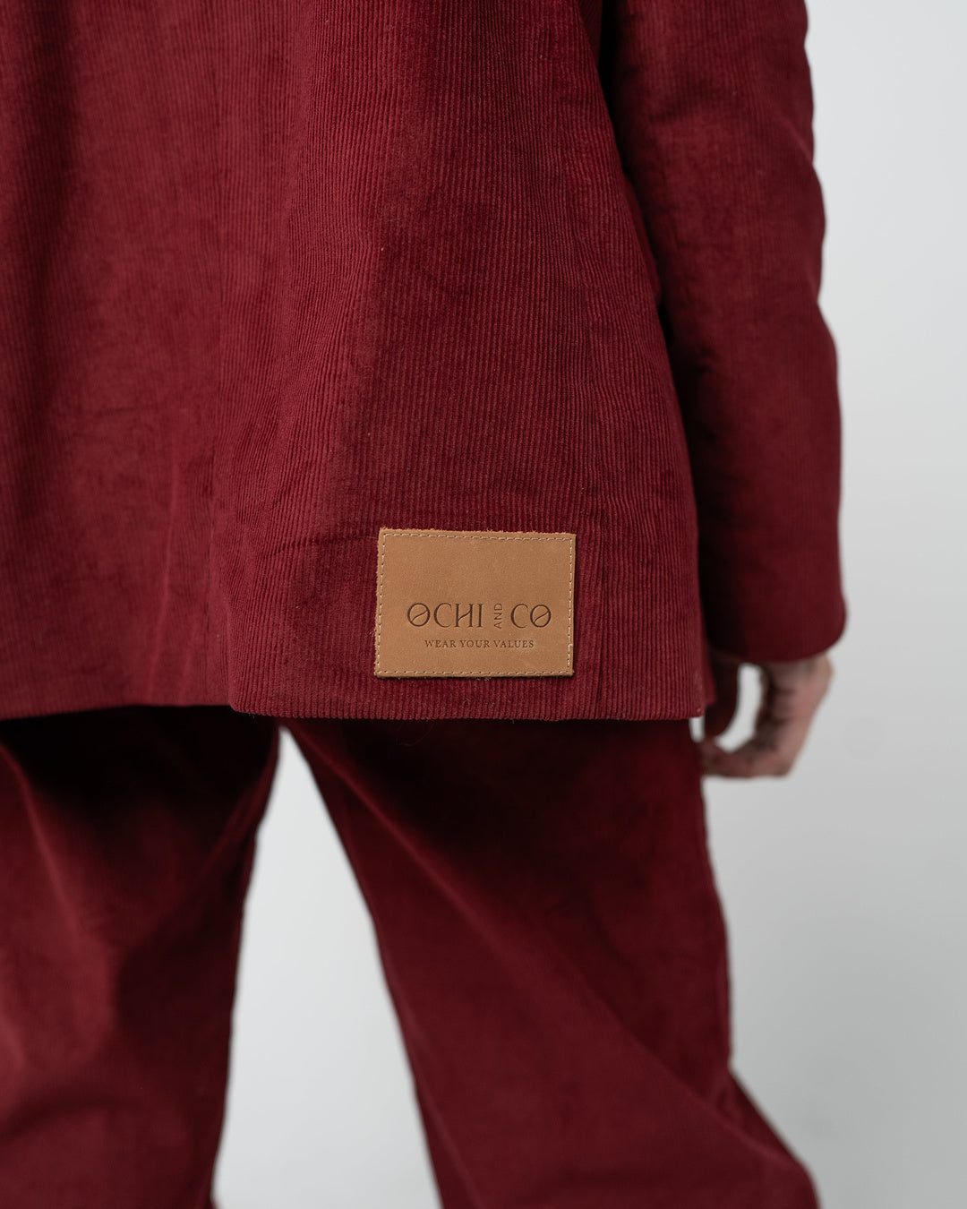 Blazer cotelé - Detalle producto Ochi and Co