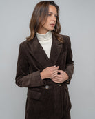 Blazer cotelé - Detalle cotelé