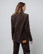 Blazer cotelé - Vista lateral