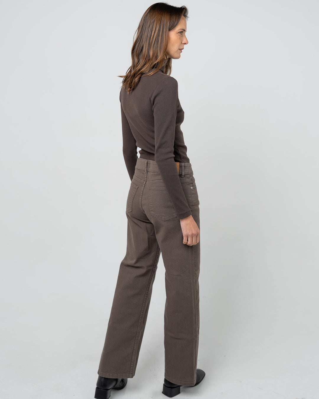 Pantalón denim - Vista lateral