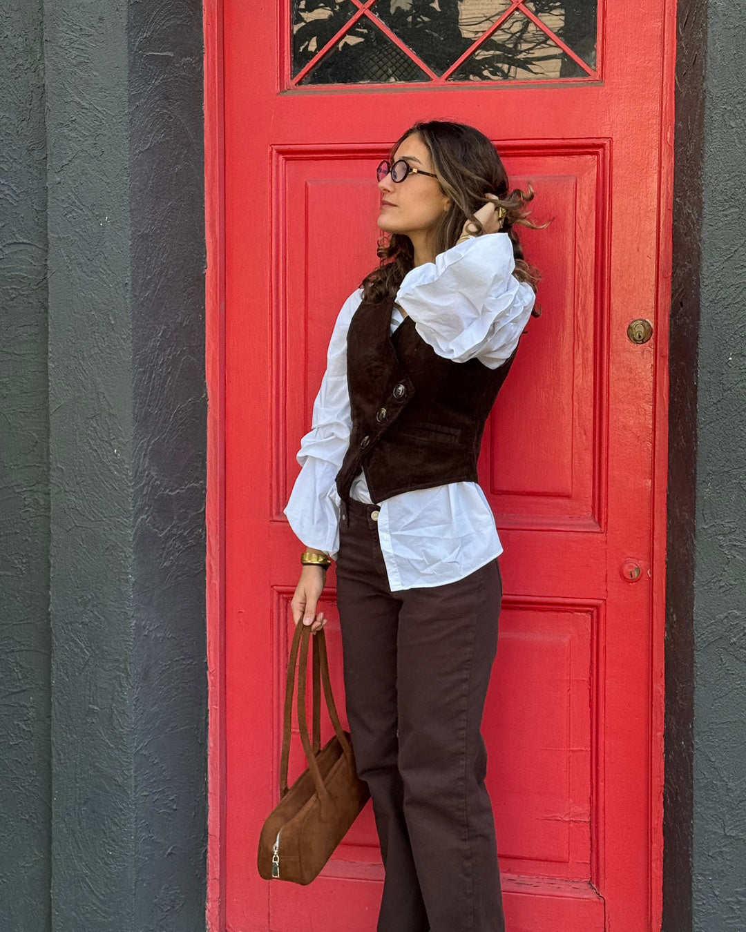 Vest cotelé - Detalle producto Ochi and Co