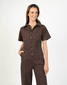 Enterito denim cafe - Vista trasera