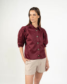 Blusa manga globo - Look completo outfit