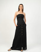 Falda lino - Look completo outfit