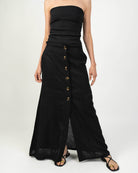 Falda lino - Detalle producto Ochi and Co