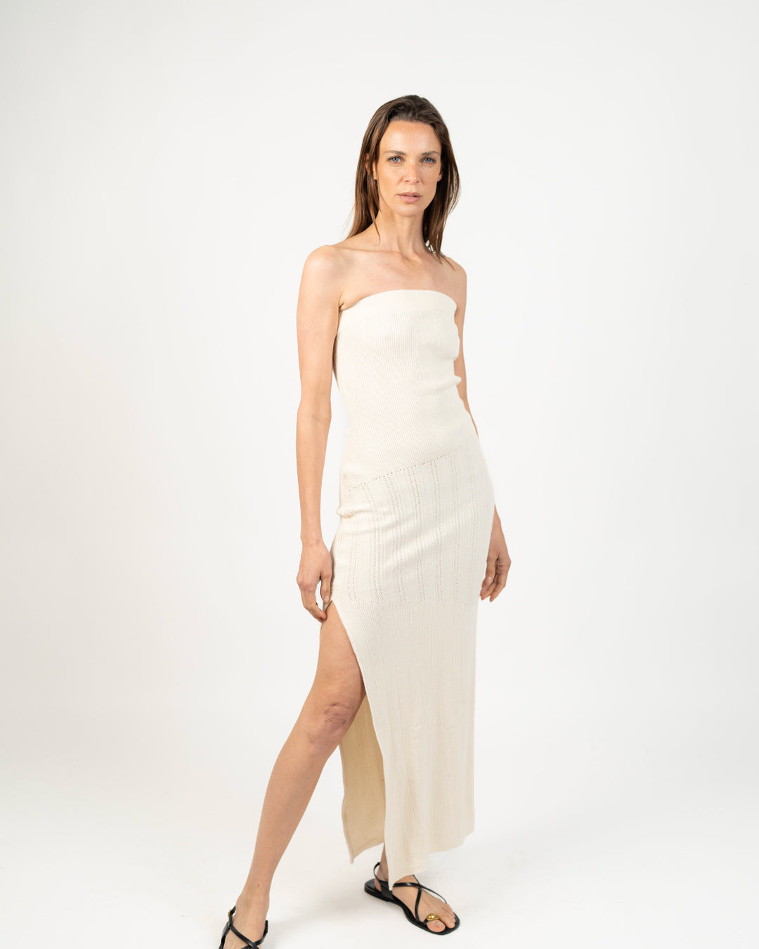 Vestido Tejido Strapless - Detalle producto Ochi and Co