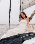 Vestido Tejido Strapless - Look completo outfit