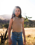 Little tank top color Crudo - Ochi and Co