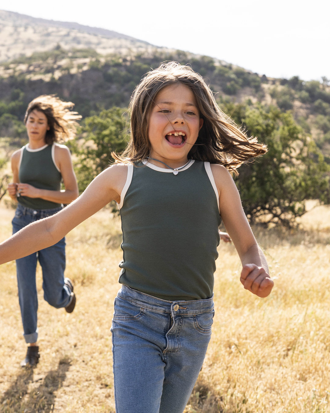 Little tank top color Crudo - Ochi and Co