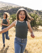 Little tank top color Crudo - Ochi and Co