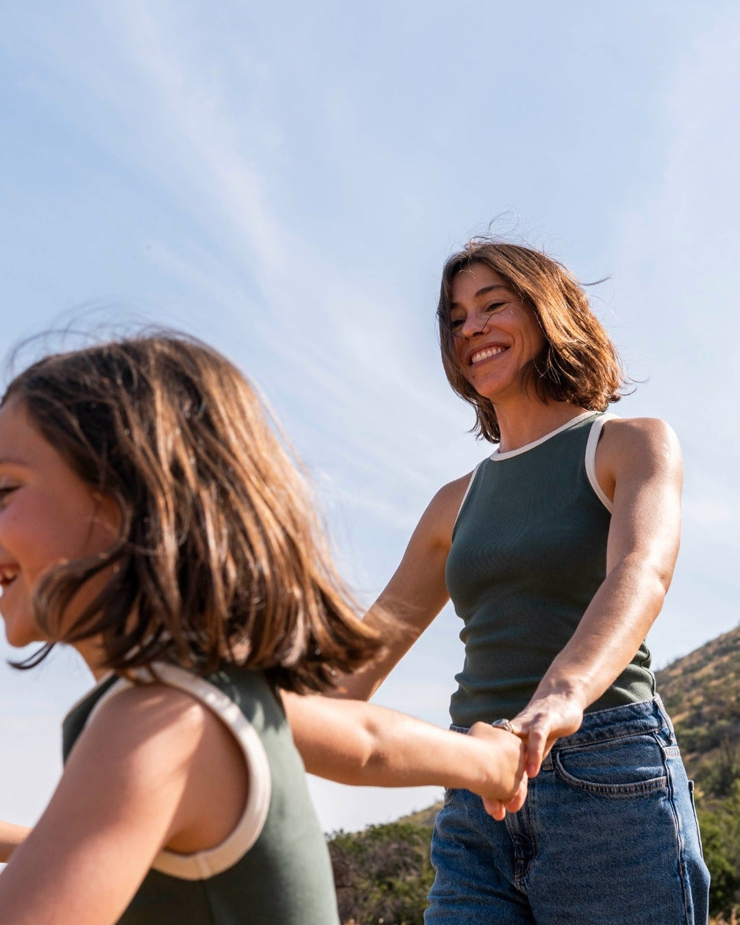 Little tank top - Detalle de tela