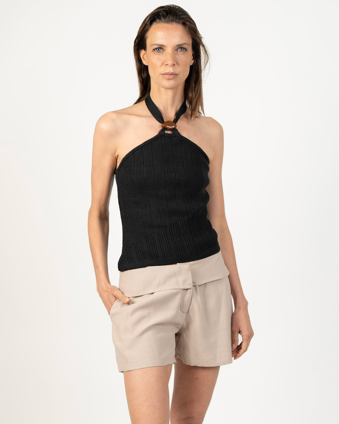 Top tejido - Vista lateral