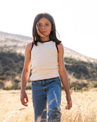 Little tank top color Crudo - Ochi and Co