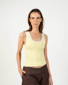 Tank top color Crudo - Ochi and Co