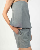 Short sastrero - Detalle de tela