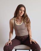 Tank top color Amarillo - Ochi and Co