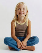 Little tank top - Detalle de tela