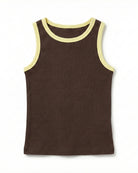 Little tank top color Marrón - Ochi and Co