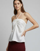 Top Fruncido - Detalle de tela