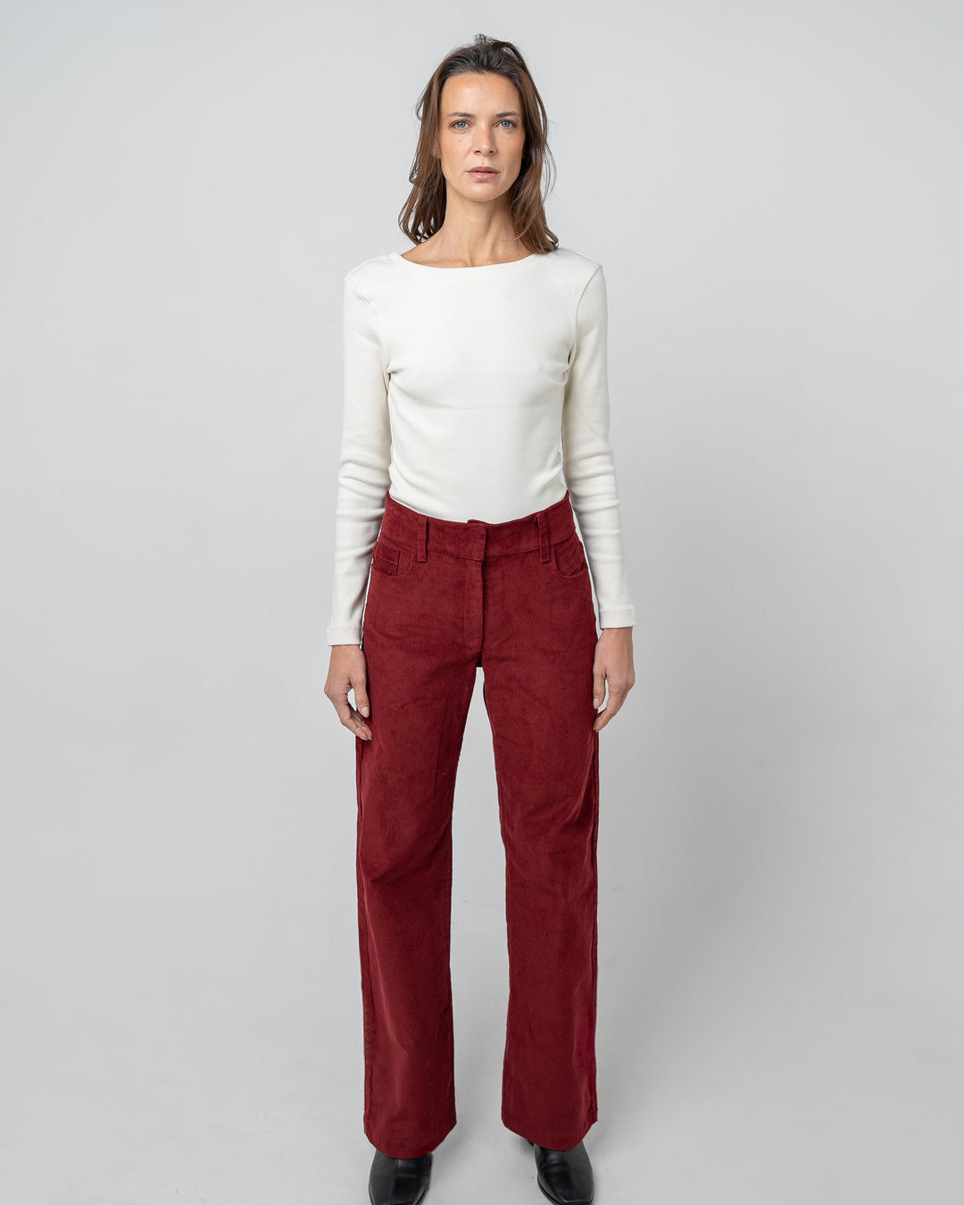 Polera rib manga larga Ochi and Co | algodón orgánico, rib