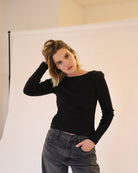 Polera rib manga larga - Detalle producto Ochi and Co