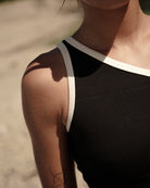 Top asimétrico duo - Vista trasera