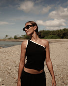 Top asimétrico duo - Vista lateral