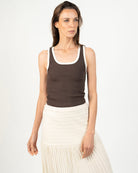 Tank top María Pombo - Detalle de tela