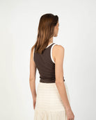 Tank top María Pombo - Vista lateral